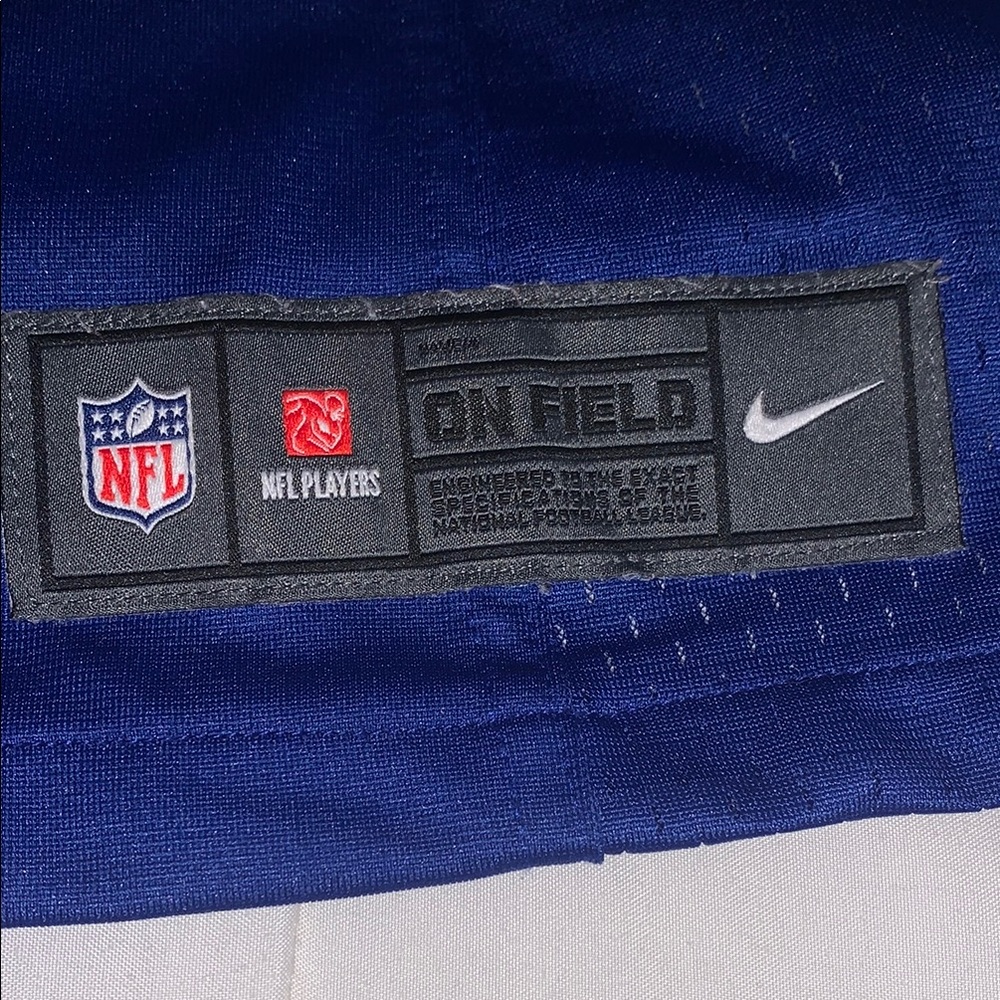 Nike NFL On Field New York Giants Size L Jersey Odell Beckham Jr - Picture 3 of 6